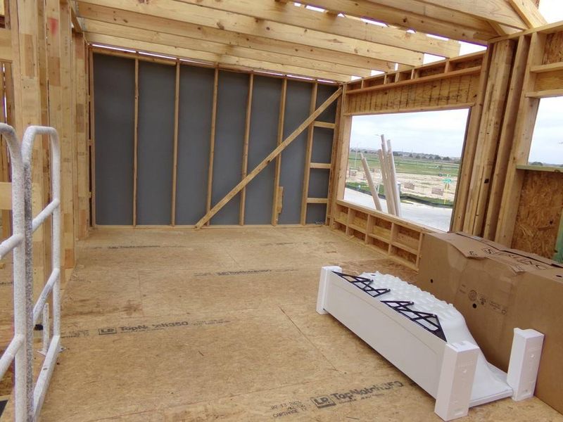 In-progress construction of a new home in Dunham Pointe 65' Homesites, Cypress, TX (Image 5).