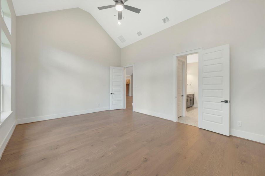 Spacious, unfurnished interior of a new home in The Woodlands Hills - Premier Collection, Willis (Image 22). Spacious, unfurnished interior of a new home in The Woodlands Hills - Premier Collection, Willis (Image 22).