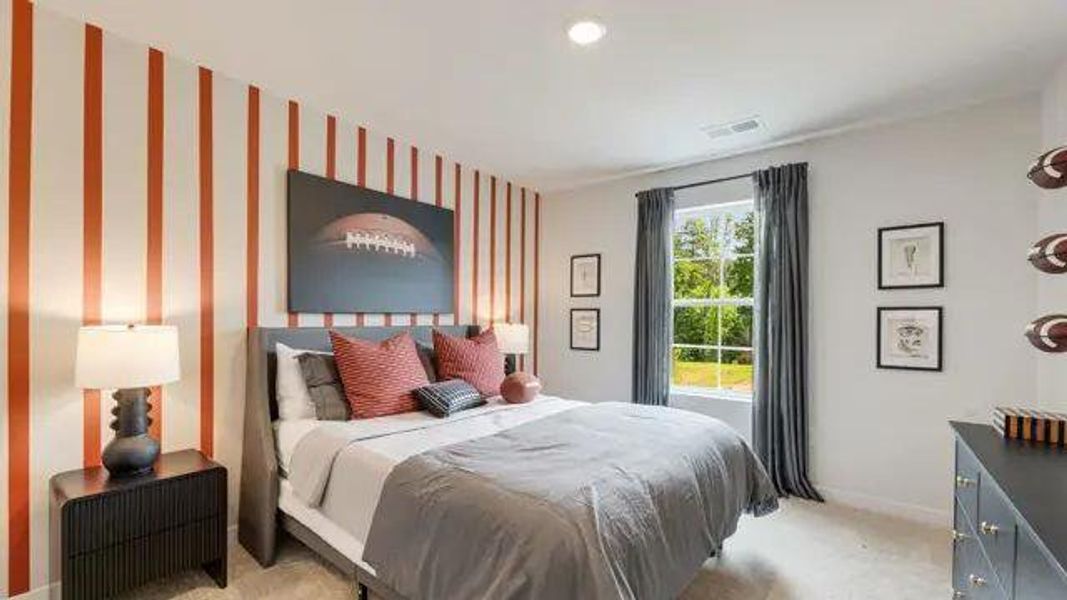 Furnished interior view inside a new home in Reserve at Gum Springs, Jefferson (Image 16).