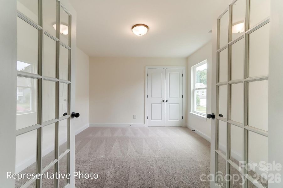 Spacious, unfurnished interior of a new home in Enclave at Riverdale, Huntersville (Image 23).
