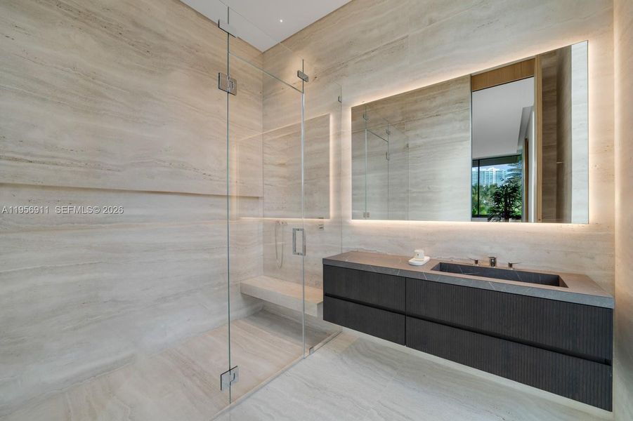 Furnished interior view inside a new home in , Golden Beach (Image 16).