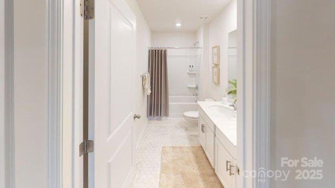 Furnished interior view inside a new home in Falls at Hickory, Hickory (Image 5).