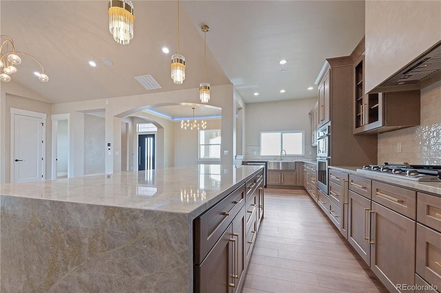 Furnished interior view inside a new home in , Fort Lupton (Image 11).