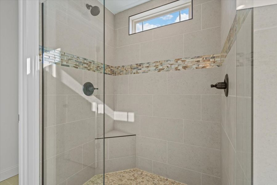 Representative furnished interior of a home built from the Converse by Enchanted Homes in Messer Farms, Inman (Image 7).