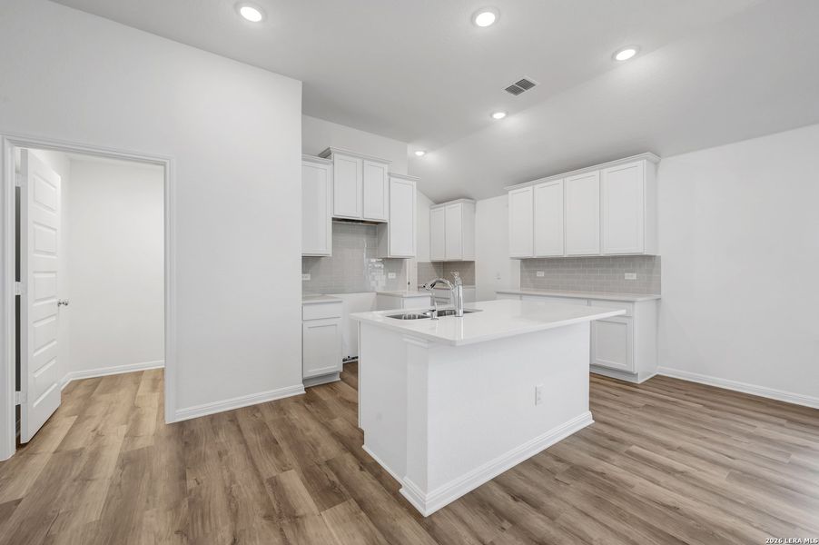 Furnished interior view inside a new home in Mesquite Ridge, San Antonio (Image 13).