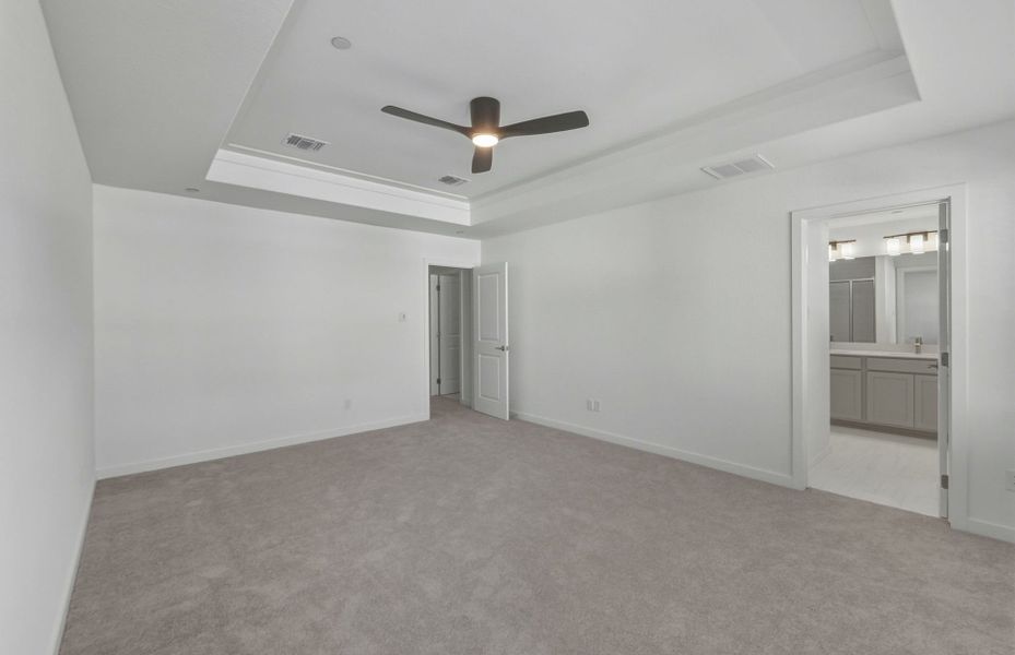 Spacious, unfurnished interior of a new home in Monarch on Main, Round Rock (Image 39).