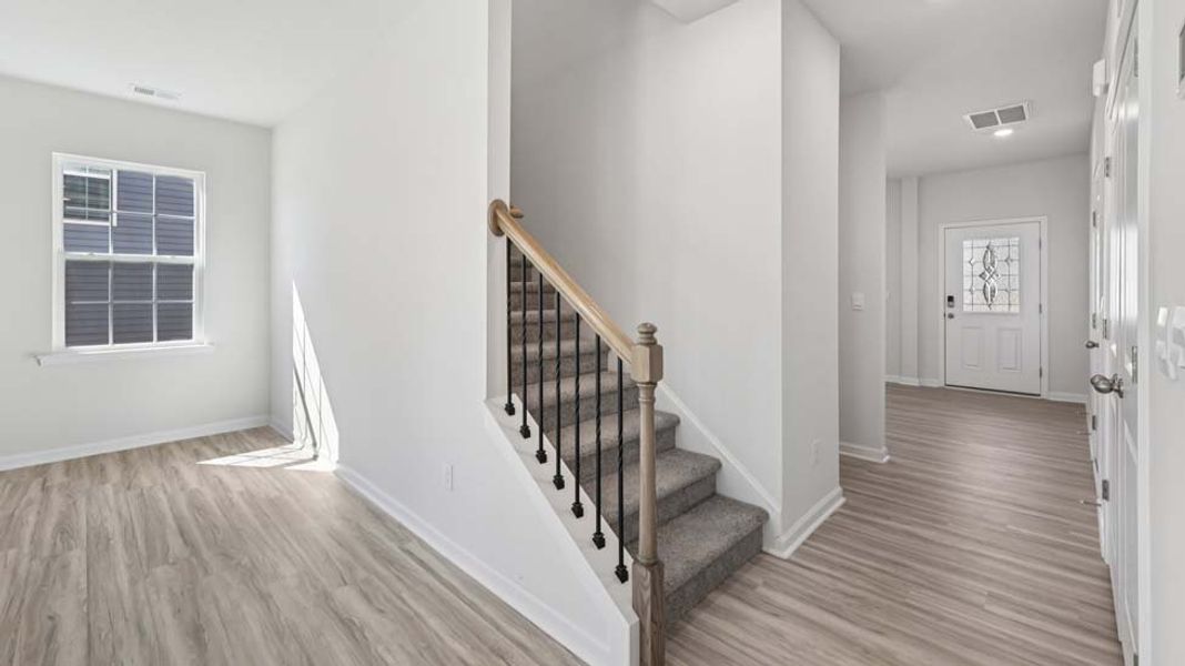 Spacious, unfurnished interior of a new home in The Falls at Newton, Newton (Image 12).