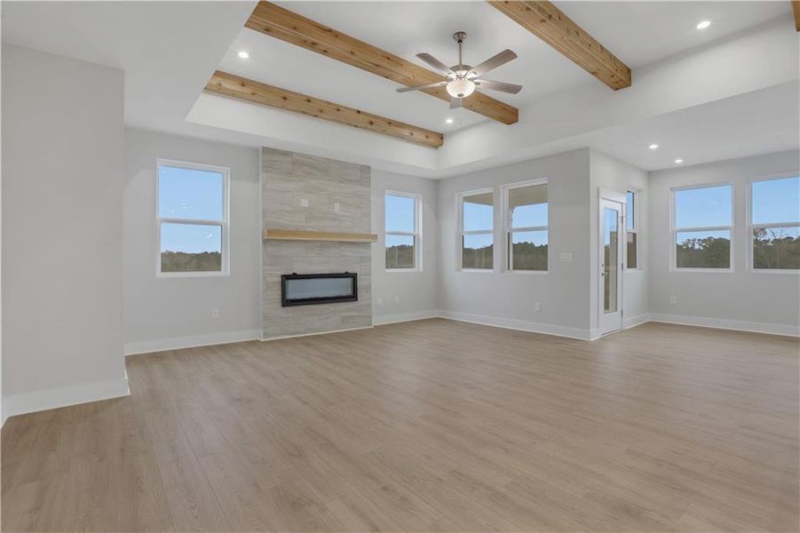 Spacious, unfurnished interior of a new home in Cambridge at Steels Bridge, Canton (Image 32). Spacious, unfurnished interior of a new home in Cambridge at Steels Bridge, Canton (Image 32).