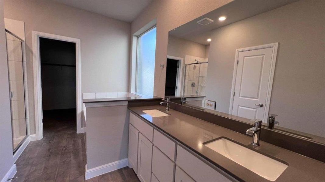 Furnished interior view inside a new home in Pecan Square, Northlake (Image 6). Furnished interior view inside a new home in Pecan Square, Northlake (Image 6).