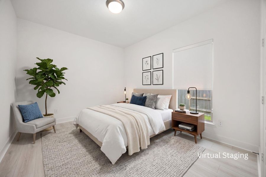 Staged Bedroom #3 - Visualization Only