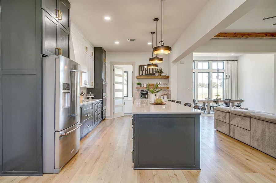 Furnished interior view inside a new home in , Weatherford (Image 15).