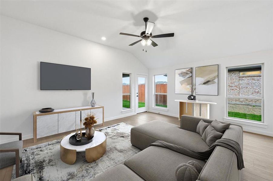 Virtually Staged living room Virtually Staged living room