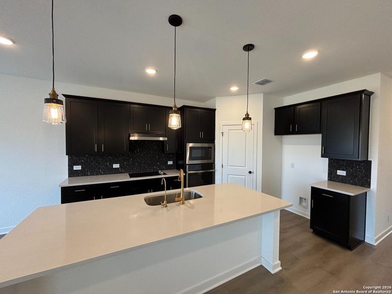 Furnished interior view inside a new home in The Summit at Saddlebrook Ranch 55's, Schertz (Image 9).