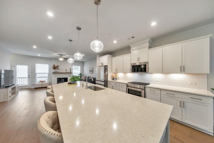 Furnished interior view inside a new home in , Woodstock (Image 11). Furnished interior view inside a new home in , Woodstock (Image 11).