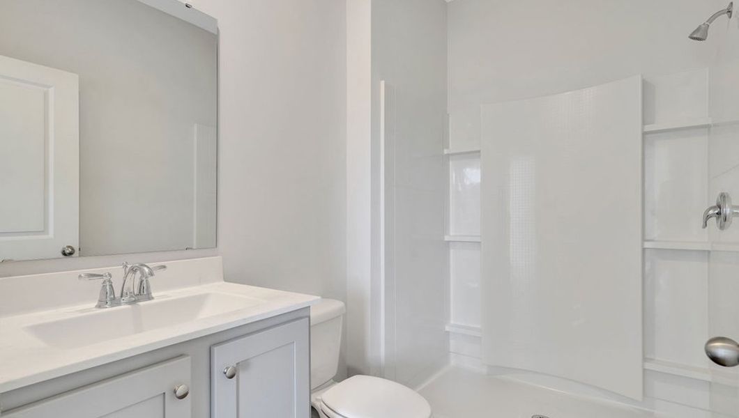 Representative furnished interior of a home built from the ROBIE by D.R. Horton in The Pines at Blake Farm, Wilmington (Image 8).