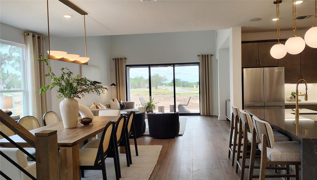 Furnished interior view inside a new home in Woodside, Georgetown (Image 7). Furnished interior view inside a new home in Woodside, Georgetown (Image 7).