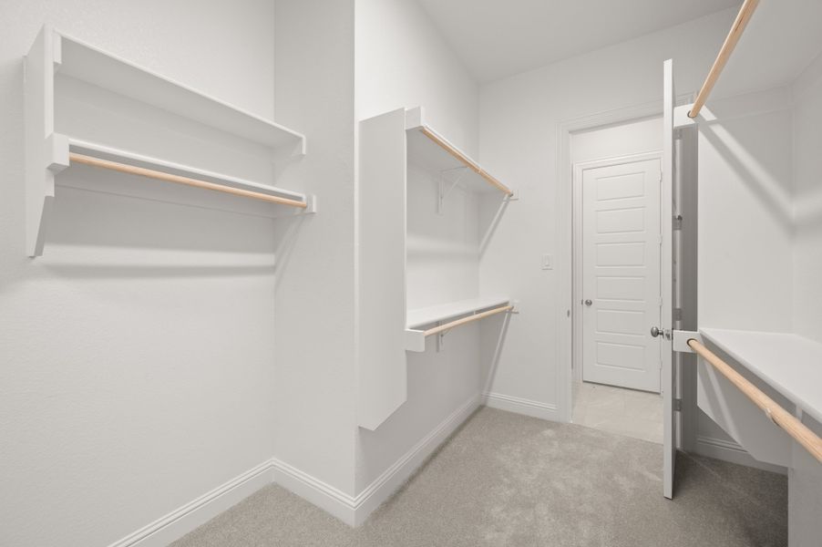 Furnished interior view inside a new home in Bridgewater, Midlothian (Image 30).