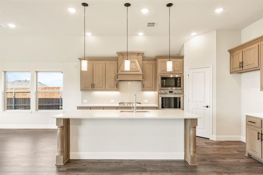 Furnished interior view inside a new home in Parks at Panchasarp Farms 55-60, Burleson (Image 13).
