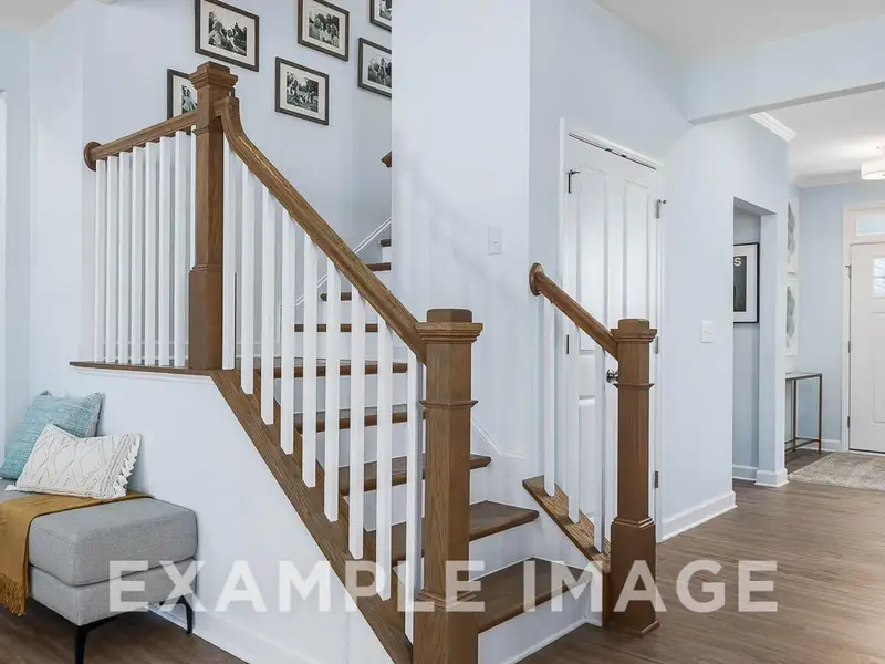 Furnished interior view inside a new home in Retreat at North Main, Lillington (Image 6).