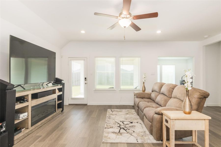 Furnished interior view inside a new home in Westland Ranch 50' Homesites, League City (Image 4).