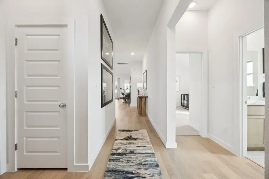 Entryway in the Diamond home plan by Trophy Signature Homes – REPRESENTATIVE PHOTO