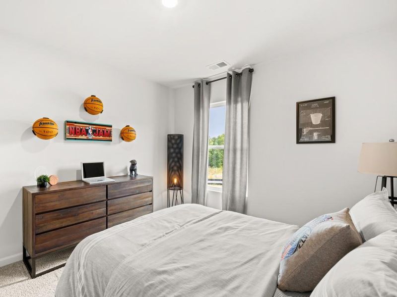 Furnished interior view inside a new home in Oaks at Cedar Grove, Fairburn (Image 7).