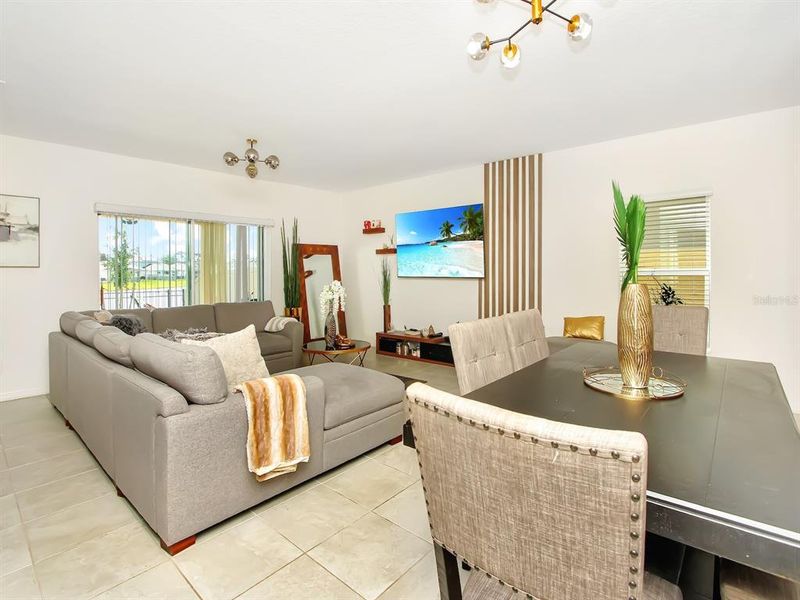 Furnished interior view inside a new home in , Kissimmee (Image 15).