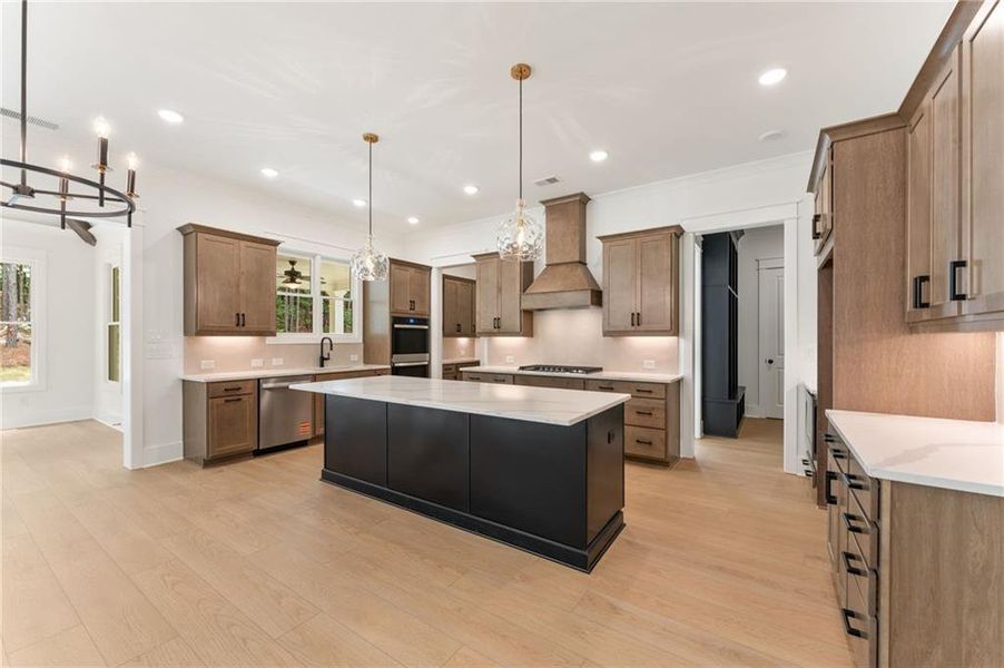 Furnished interior view inside a new home in Lanesborough, Marietta (Image 15).