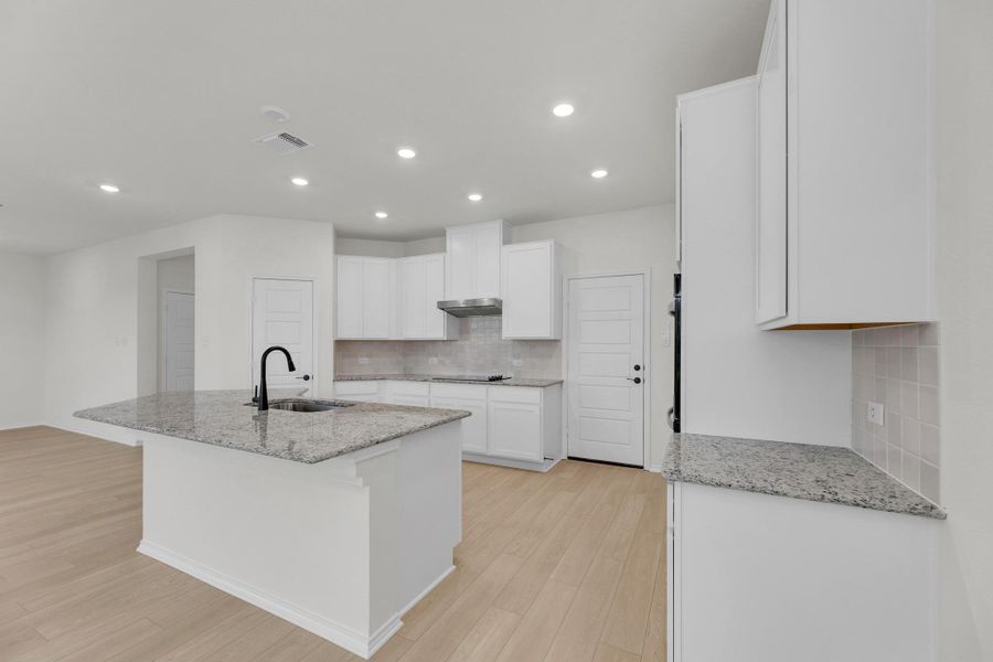 Furnished interior view inside a new home in Overlook Ranch, Georgetown (Image 13).