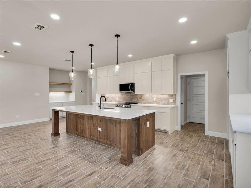 Furnished interior view inside a new home in , Springtown (Image 6).