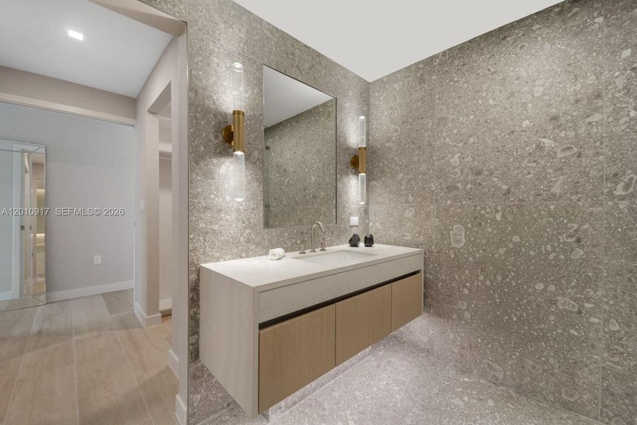 Furnished interior view inside a new home in Casamar, Pompano Beach (Image 48).