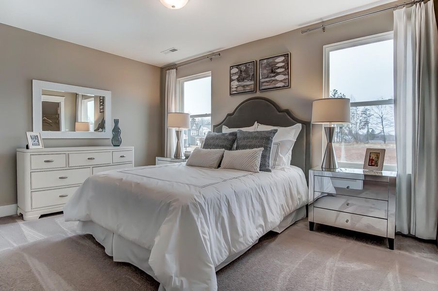 Furnished interior view inside a new home in The Enclave at French Quarter Creek, Huger (Image 26).