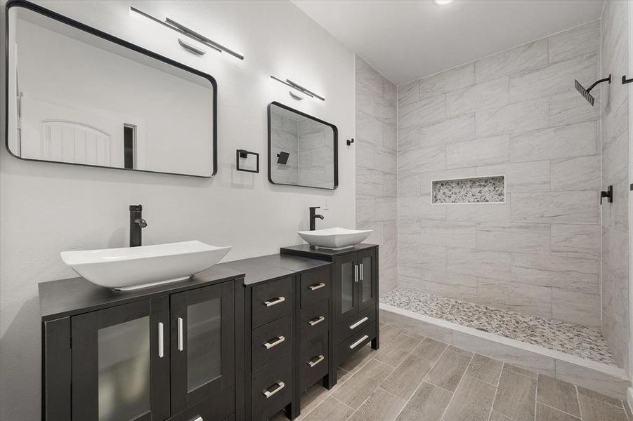 Furnished interior view inside a new home in , Barry (Image 18).