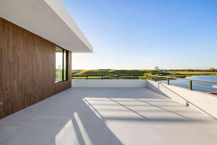 Exterior details and patio area of a home in , Palm Beach Gardens (Image 2).