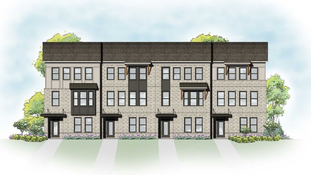 Representative rendering of the exterior for the Dawson by Taylor Morrison (Image 3).
