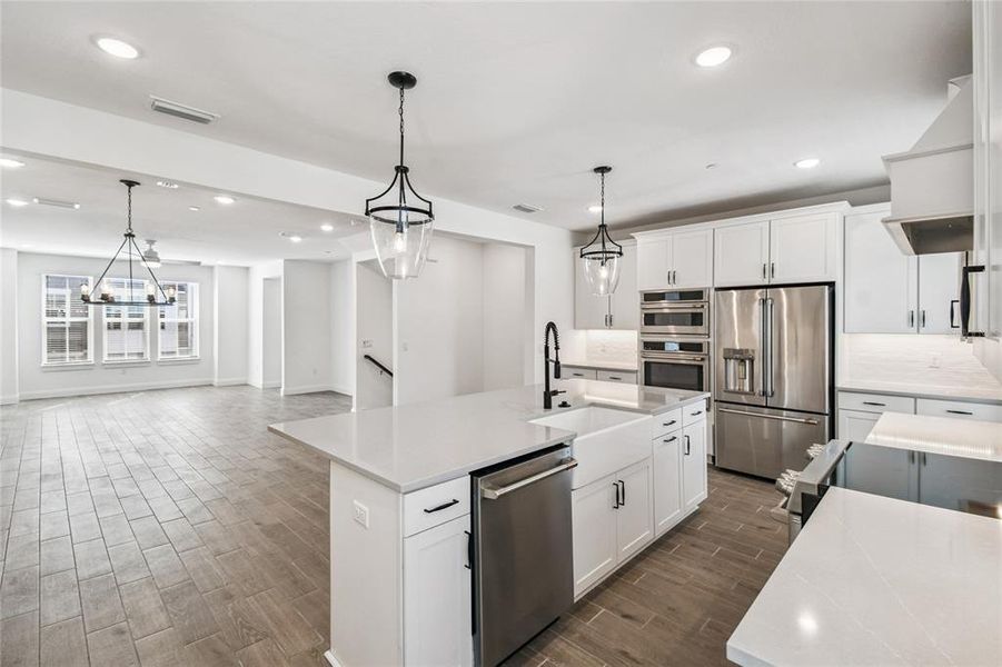 Furnished interior view inside a new home in Vdara, Orlando (Image 5). Furnished interior view inside a new home in Vdara, Orlando (Image 5).