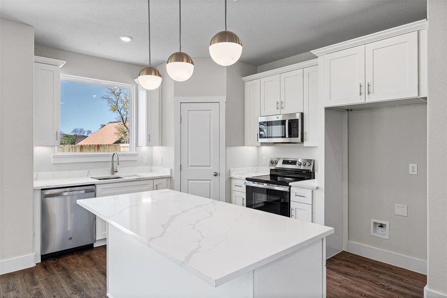 Furnished interior view inside a new home in , Granbury (Image 13).