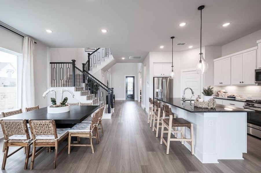 Representative furnished interior of a home built from the Tanager by Tri Pointe Homes in Oakhill Reserve 45’, Tomball (Image 12). Representative furnished interior of a home built from the Tanager by Tri Pointe Homes in Oakhill Reserve 45’, Tomball (Image 12).