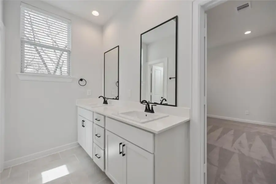 Furnished interior view inside a new home in Fulton Crossing, Houston (Image 7). Furnished interior view inside a new home in Fulton Crossing, Houston (Image 7).