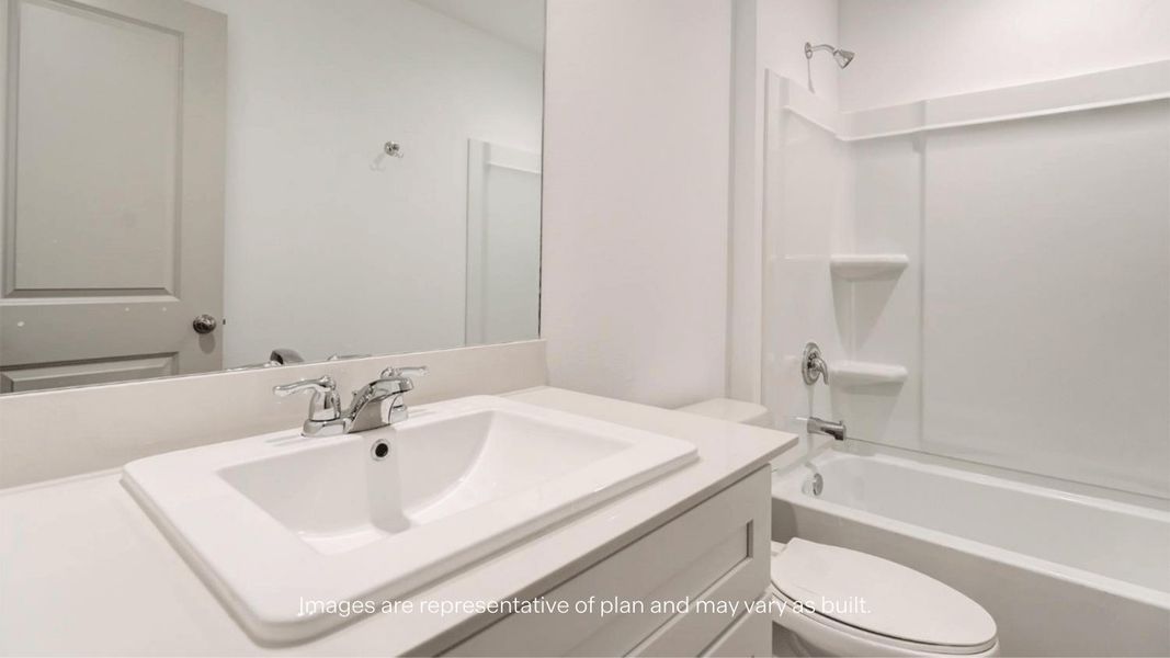 Furnished interior view inside a new home in Allen Farms, Lubbock (Image 4). Furnished interior view inside a new home in Allen Farms, Lubbock (Image 4).