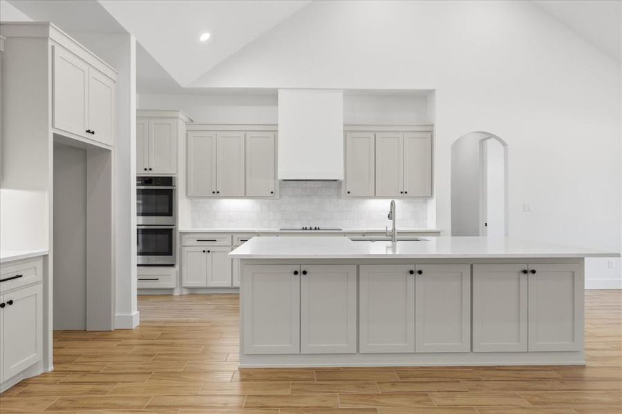 Furnished interior view inside a new home in , Peaster (Image 6).