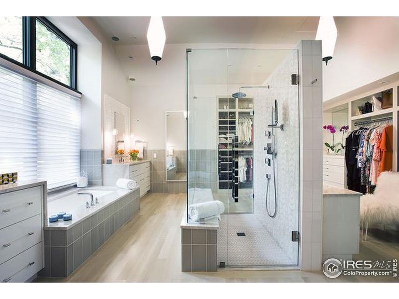 Furnished interior view inside a new home in , Boulder (Image 8).