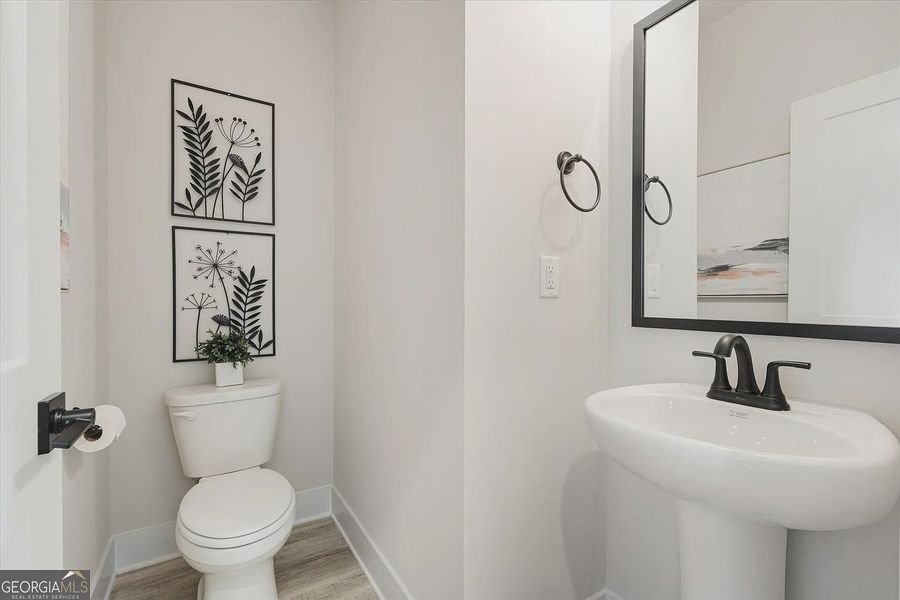 Furnished interior view inside a new home in Canterbury Villas, Carrollton (Image 10).