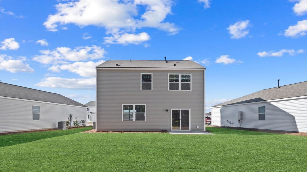 Representative exterior details of a home built from the Brandon by D.R. Horton in Longleaf Village, Rincon (Image 2).