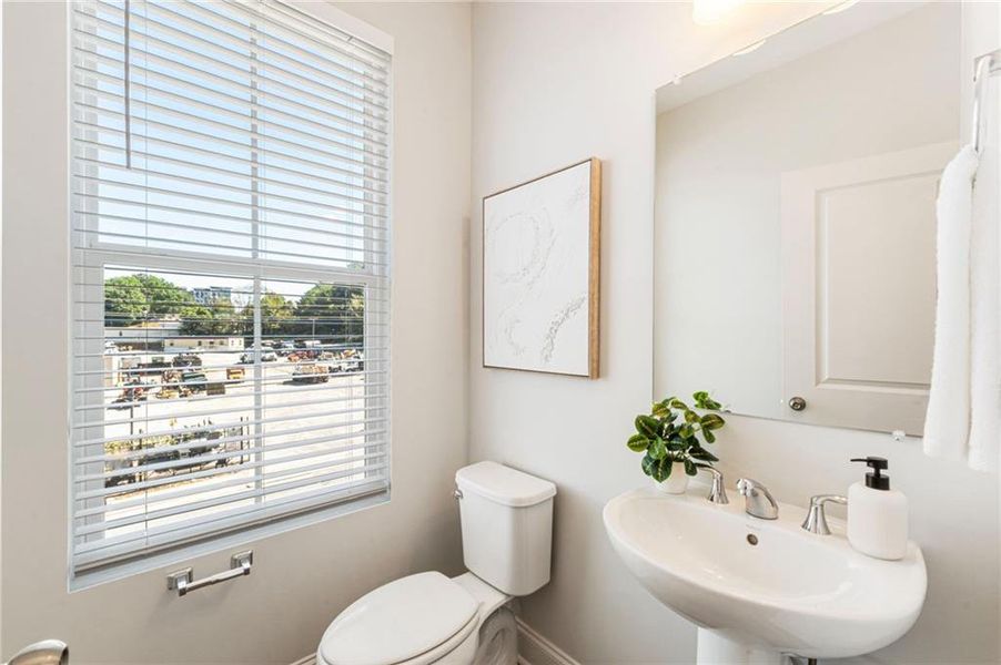 Furnished interior view inside a new home in , Atlanta (Image 13).