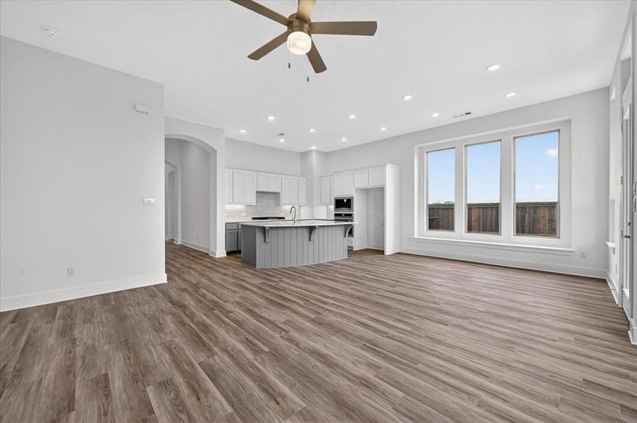 Spacious, unfurnished interior of a new home in Wellington, Haslet (Image 15). Spacious, unfurnished interior of a new home in Wellington, Haslet (Image 15).