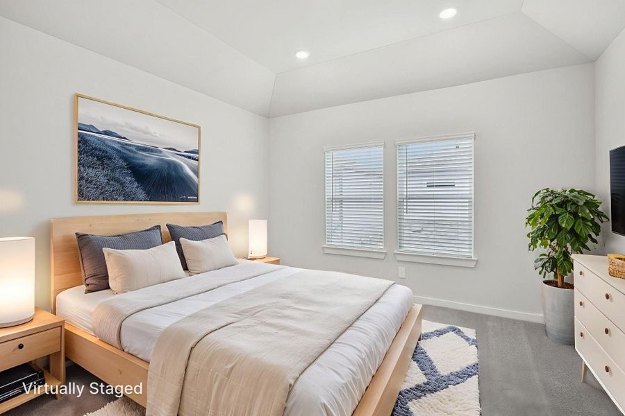 Furnished interior view inside a new home in Spring Brook Village - City Series, Houston (Image 4). Furnished interior view inside a new home in Spring Brook Village - City Series, Houston (Image 4).