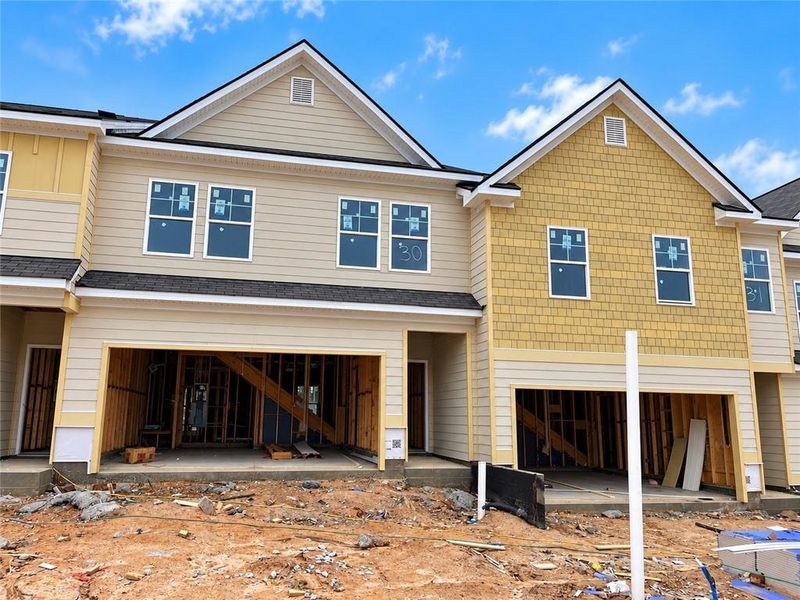 In-progress construction of a new home in Sandtown Falls, Atlanta, GA (Image 6).