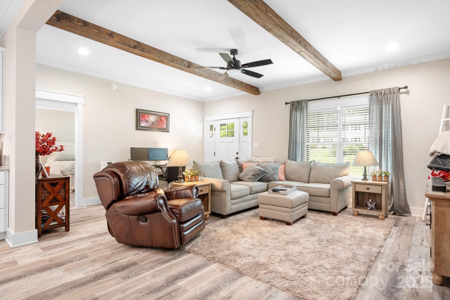Furnished interior view inside a new home in , Statesville (Image 7).