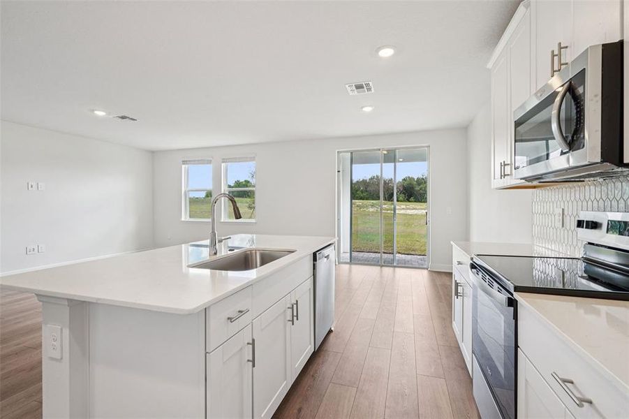 Furnished interior view inside a new home in The Reserve at Hammock Oaks - Signature Series, Lady Lake (Image 10).